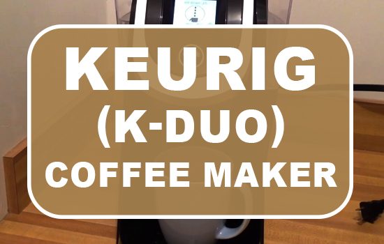 keurig dual coffee maker