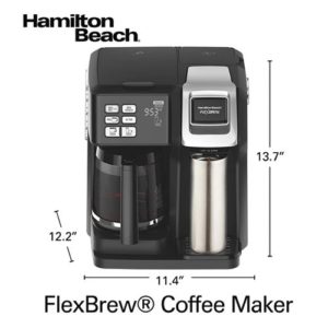 hamilton beach 2-way flexbrew coffeemaker