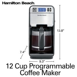 hamilton beach 46205 12-cup programmable coffee maker