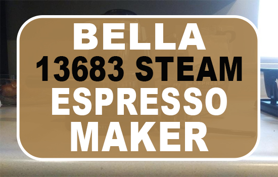 Bella 13683 Steam Espresso Maker