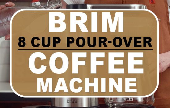 Brim 8 Cup Pour-over Coffee Maker Kit